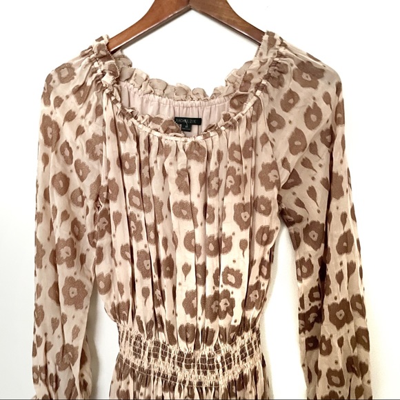 Rachel Zoe Diane Silk Blouson Maxi Dress - Picture 8 of 8